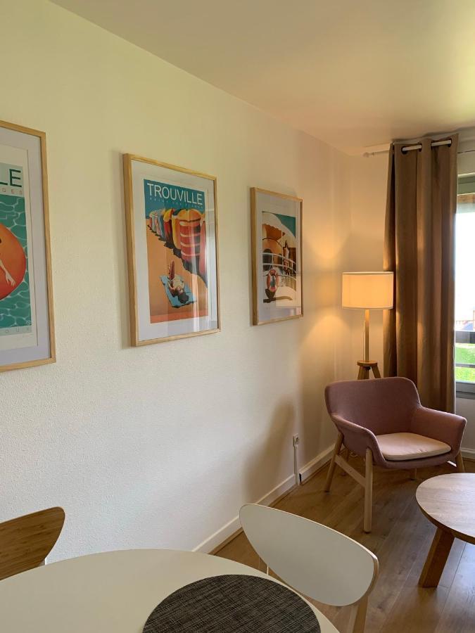 L'Appartement Vue Mer De La Villa Des Rosiers - Trouville Sur Mer Luaran gambar
