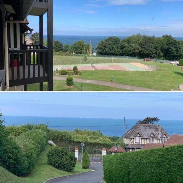 L'Appartement Vue Mer De La Villa Des Rosiers - Trouville Sur Mer Luaran gambar