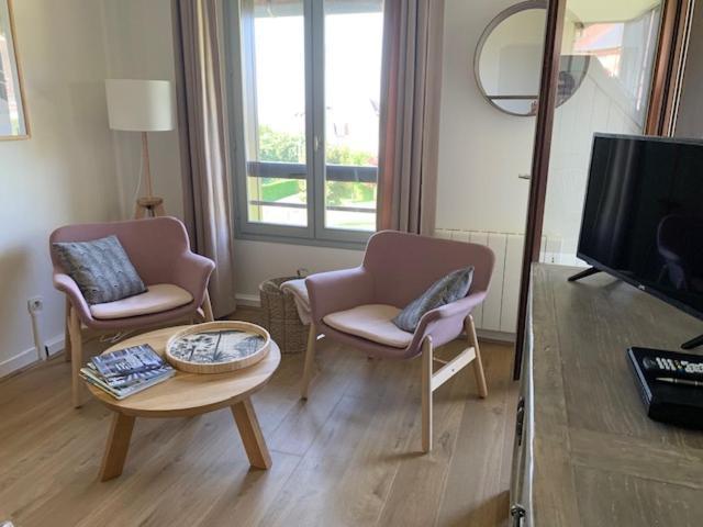 L'Appartement Vue Mer De La Villa Des Rosiers - Trouville Sur Mer Luaran gambar